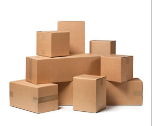 Single Wall Boxes 254mm x 152mm x 152mm - 25x per Pack